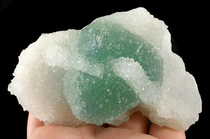 Fluorite on Quartz - image 3