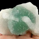 Fluorite on Quartz - image 3
