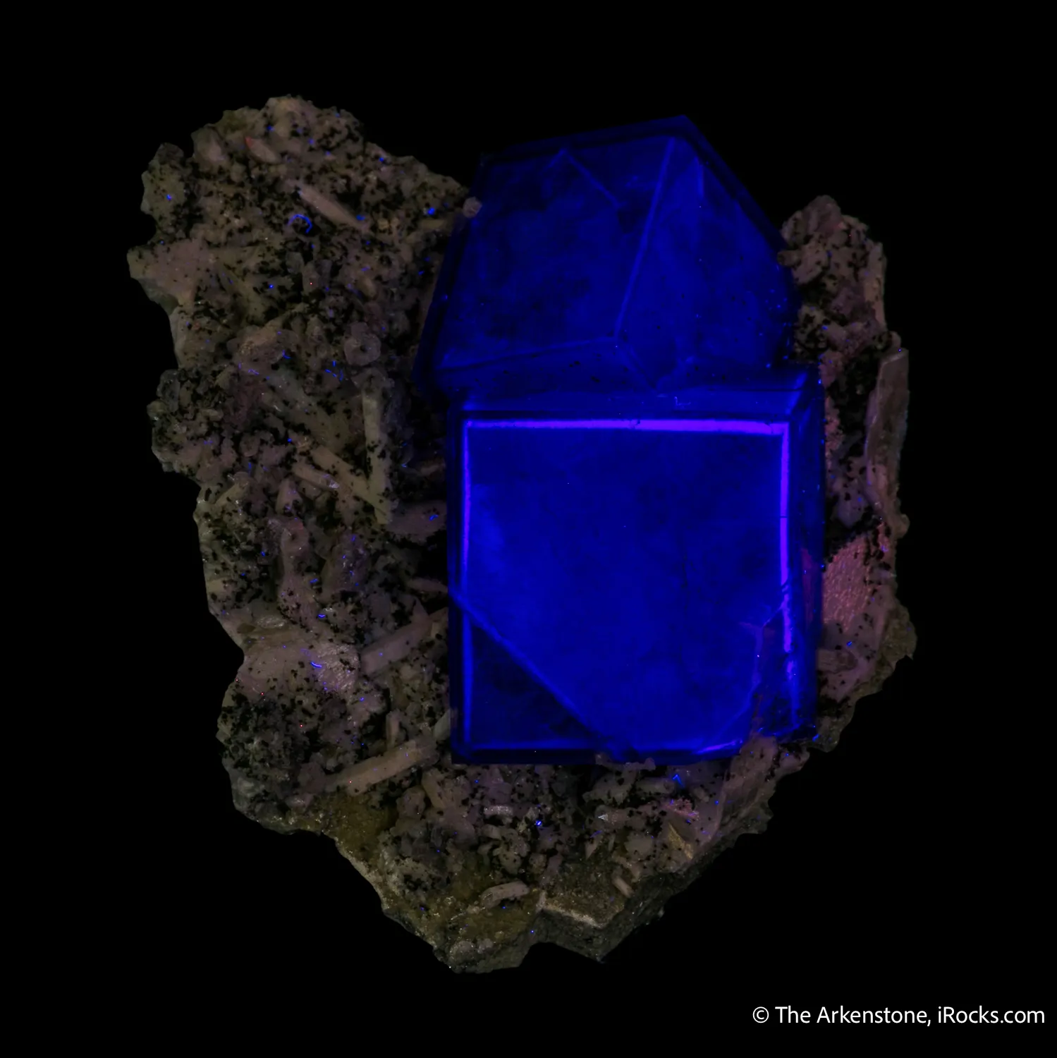 Fluorite on Quartz - image 7