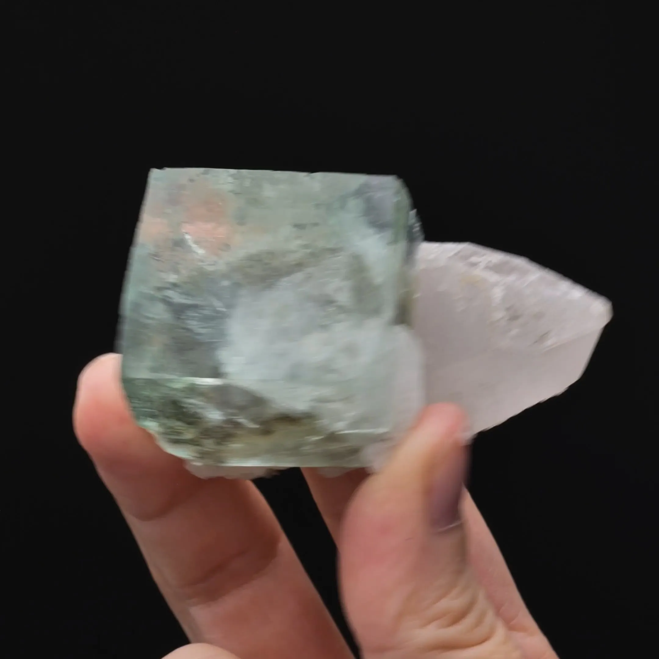 Fluorite on Quartz - image 2