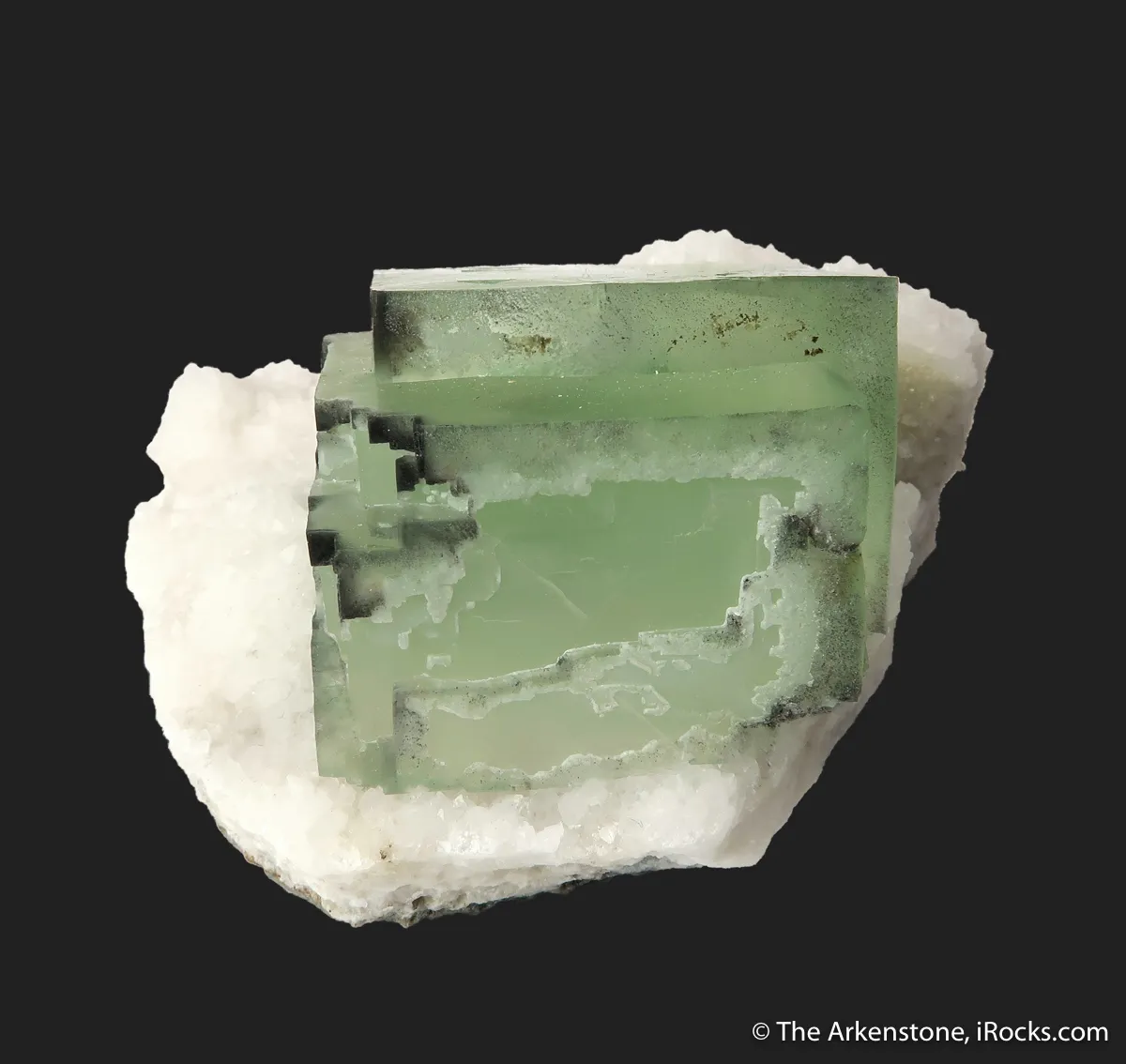 Fluorite on Quartz - image 6
