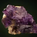 Fluorite on Quartz - image 1
