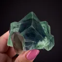 Fluorite on Quartz - image 1