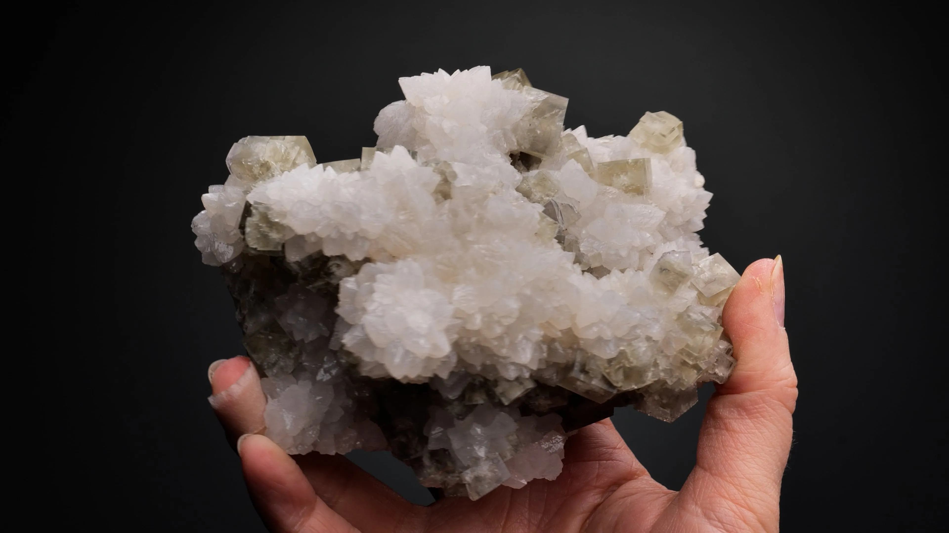 Fluorite on Quartz - image 2
