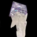 Fluorite on Quartz - image 1