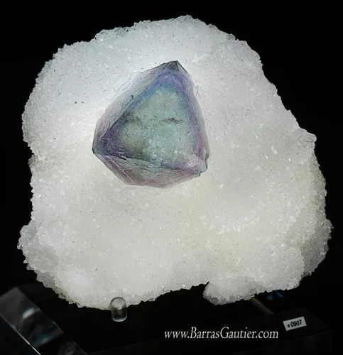 Fluorite on Quartz - image 2