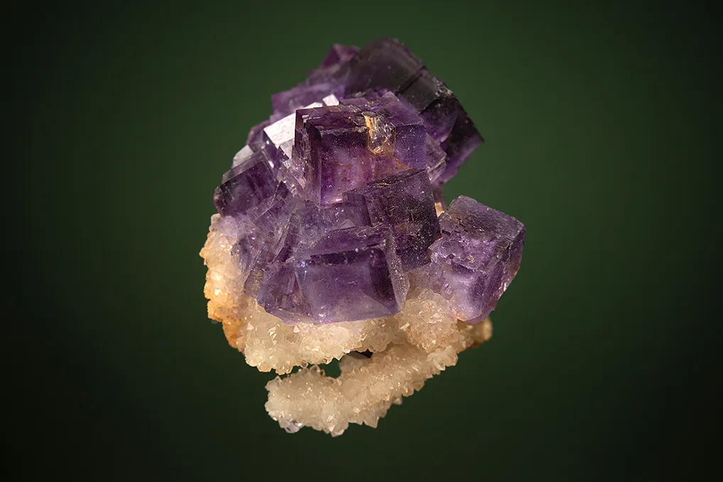 Fluorite on Quartz - image 3