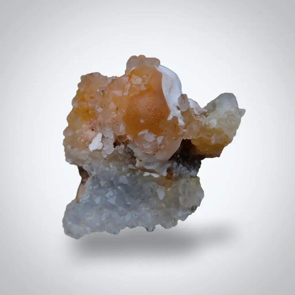 Fluorite on Quartz image