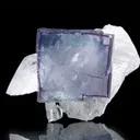 Fluorite on Quartz - image 2