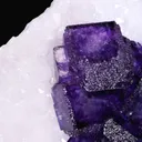 Fluorite on Quartz - image 8