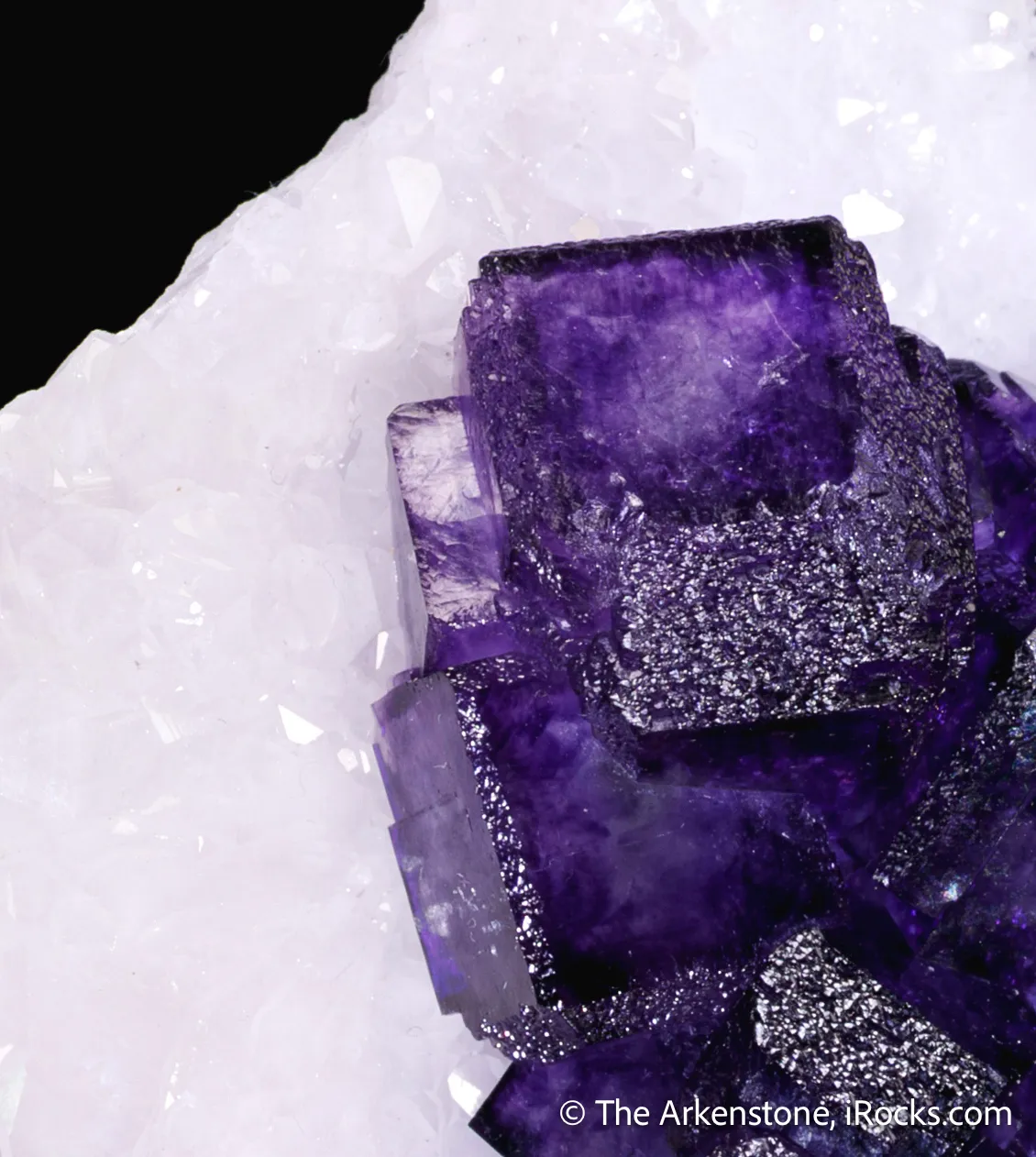 Fluorite on Quartz - image 8