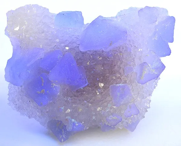 Fluorite on Quartz - image 3