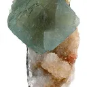 Fluorite on Quartz - image 1