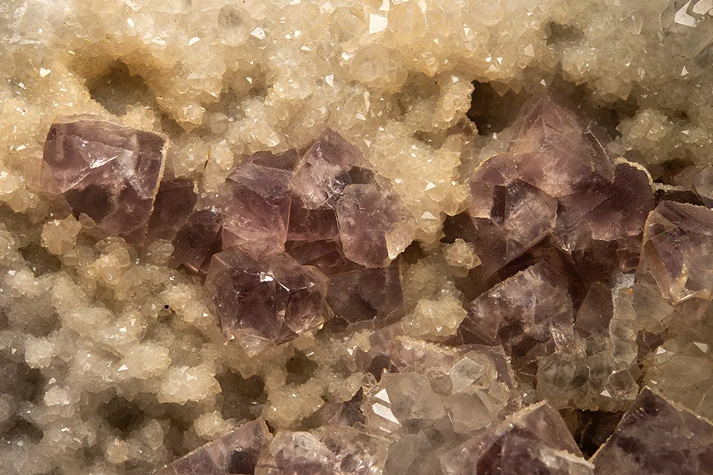 Fluorite on Quartz - image 2