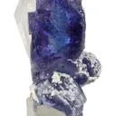 Fluorite on Quartz - image 2