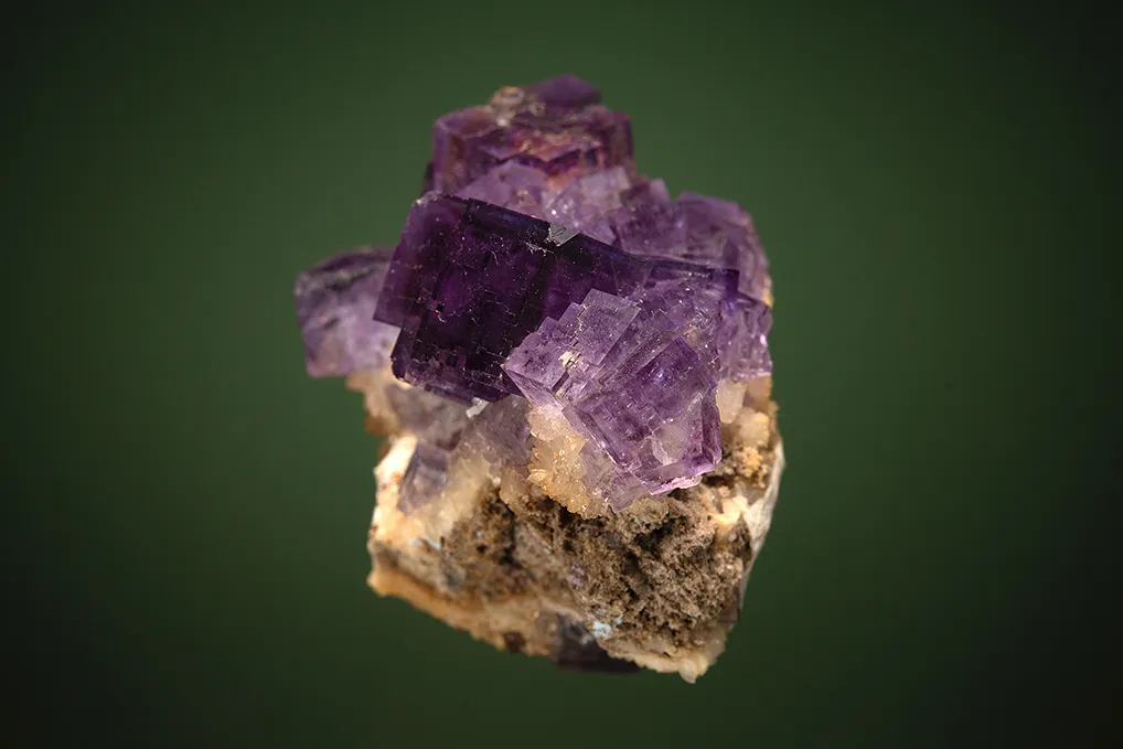 Fluorite on Quartz - image 4