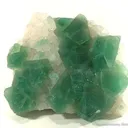 Fluorite on Quartz - image 1