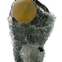 Fluorite on Quartz - image 1