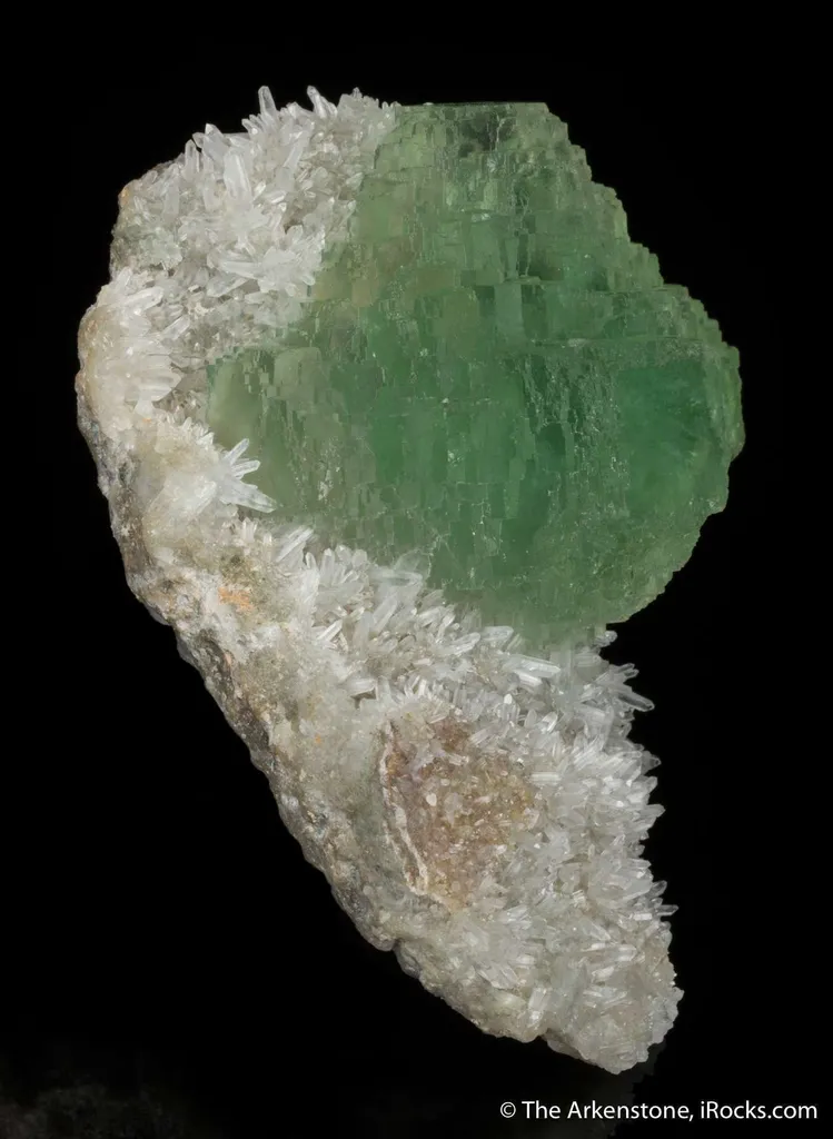 Fluorite on Quartz - image 4