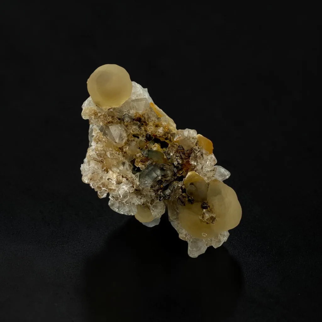 Fluorite on Quartz - image 3