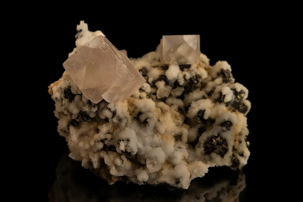Fluorite on Quartz image