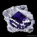 Fluorite on Quartz - image 1