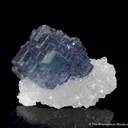Fluorite on Quartz - image 2