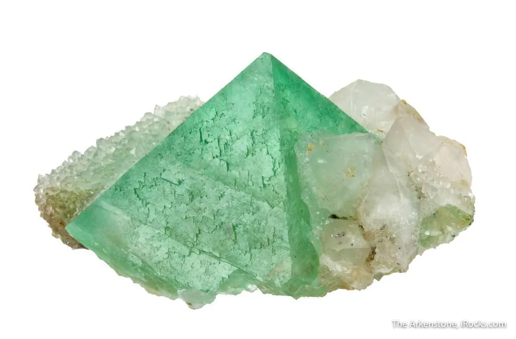 Fluorite on Quartz - image 4