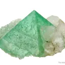 Fluorite on Quartz - image 4