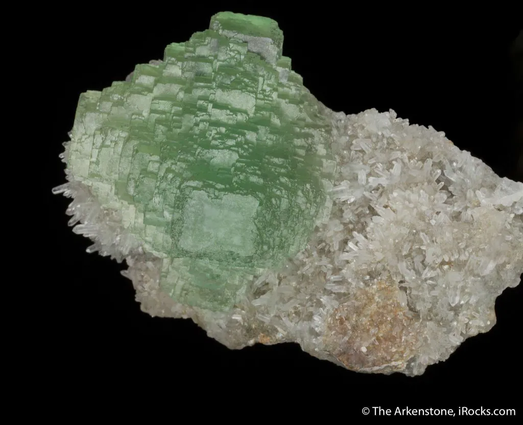 Fluorite on Quartz - image 5