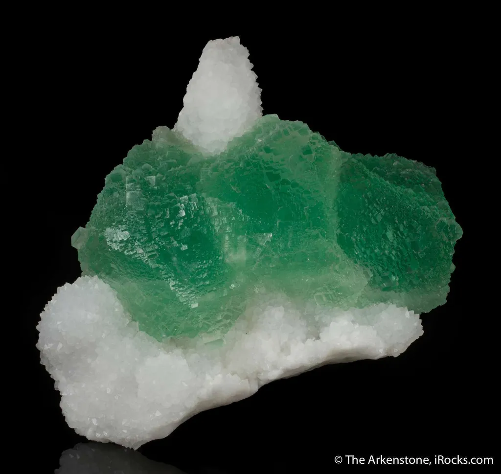 Fluorite on Quartz - image 2