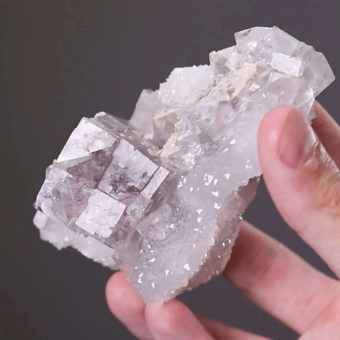 Fluorite on Quartz - image 2