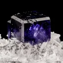 Fluorite on Quartz - image 4