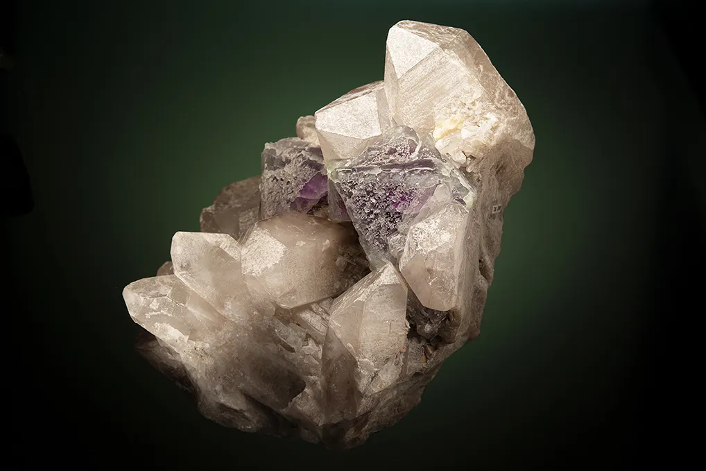 Fluorite on Quartz - image 4