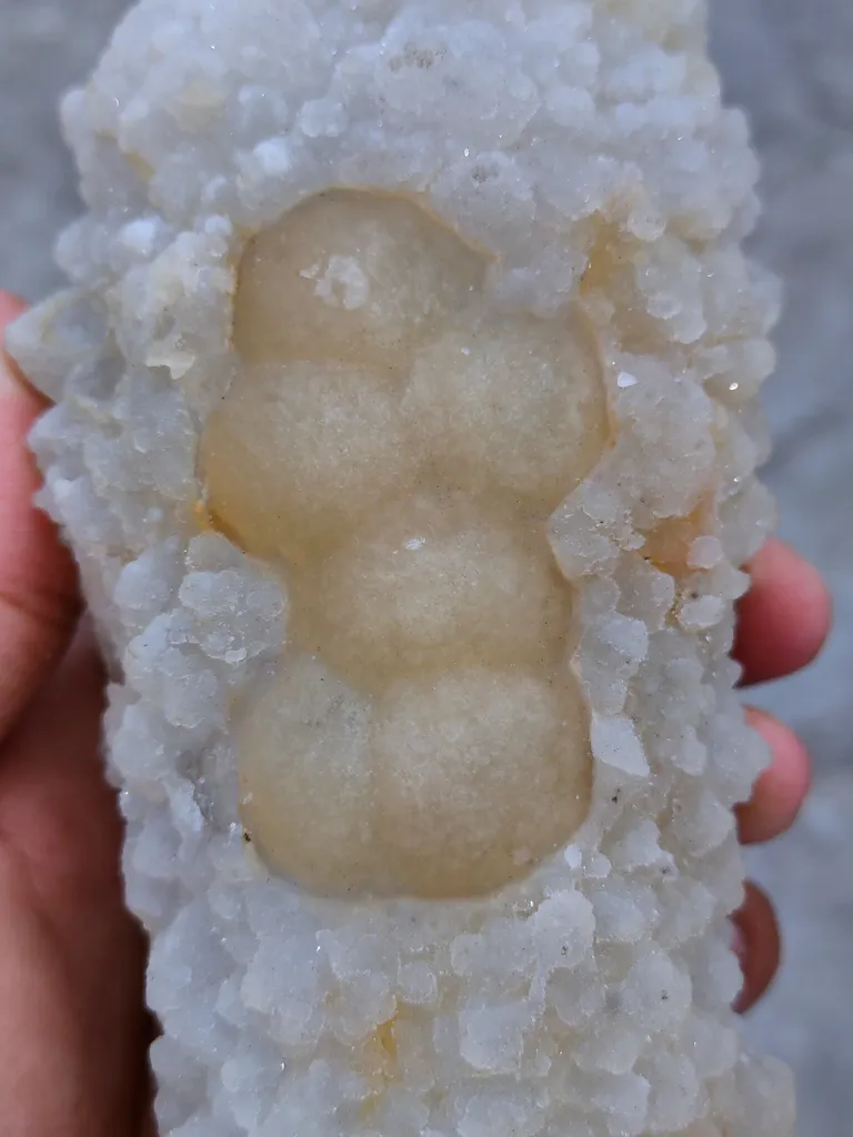 Fluorite on Quartz - image 3