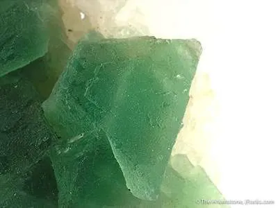 Fluorite on Quartz - image 2