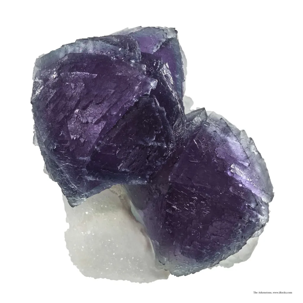 Fluorite on Quartz - image 2