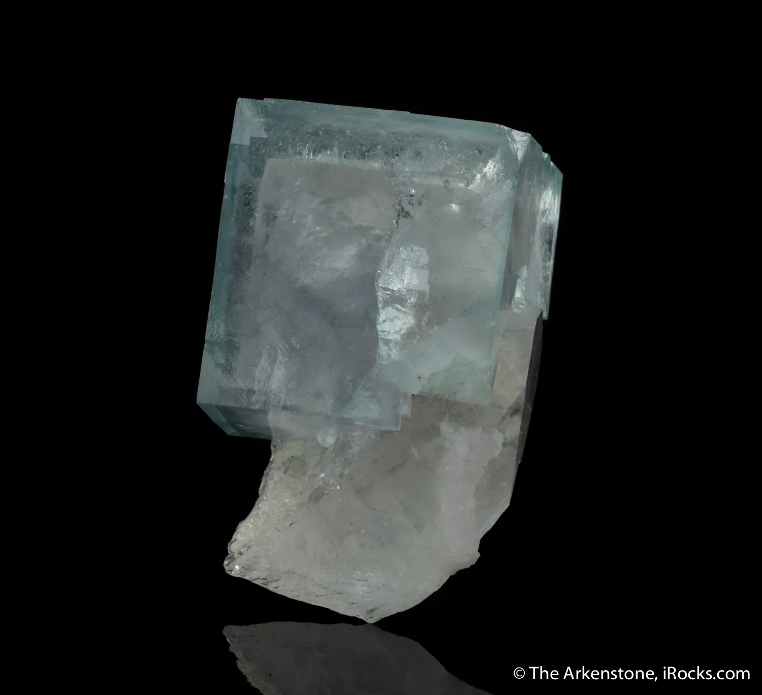 Fluorite on Quartz - image 2