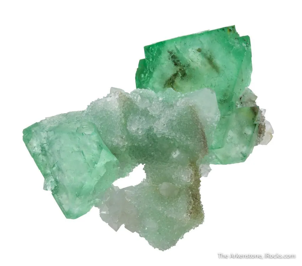 Fluorite on Quartz - image 4