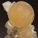 Fluorite on Quartz - image 1