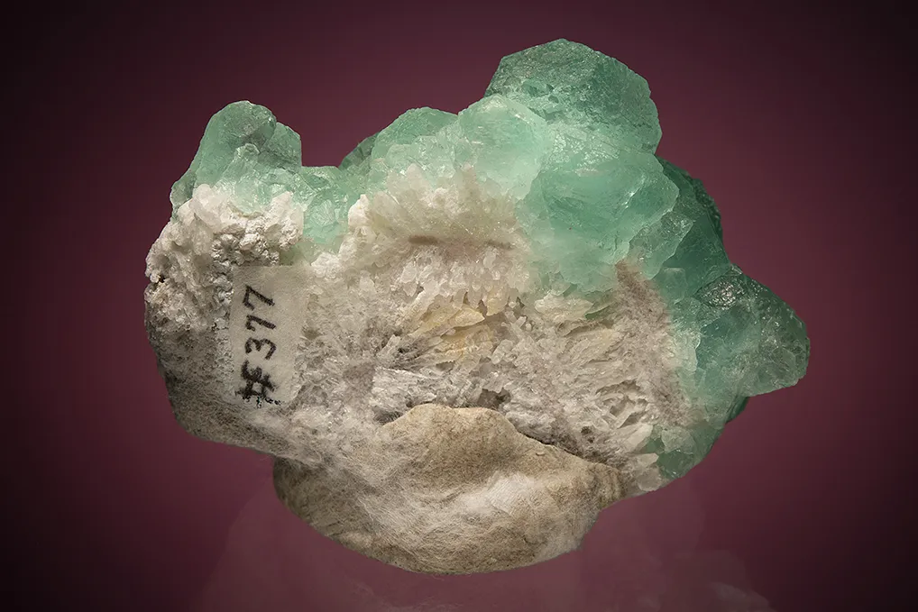 Fluorite on Quartz - image 2