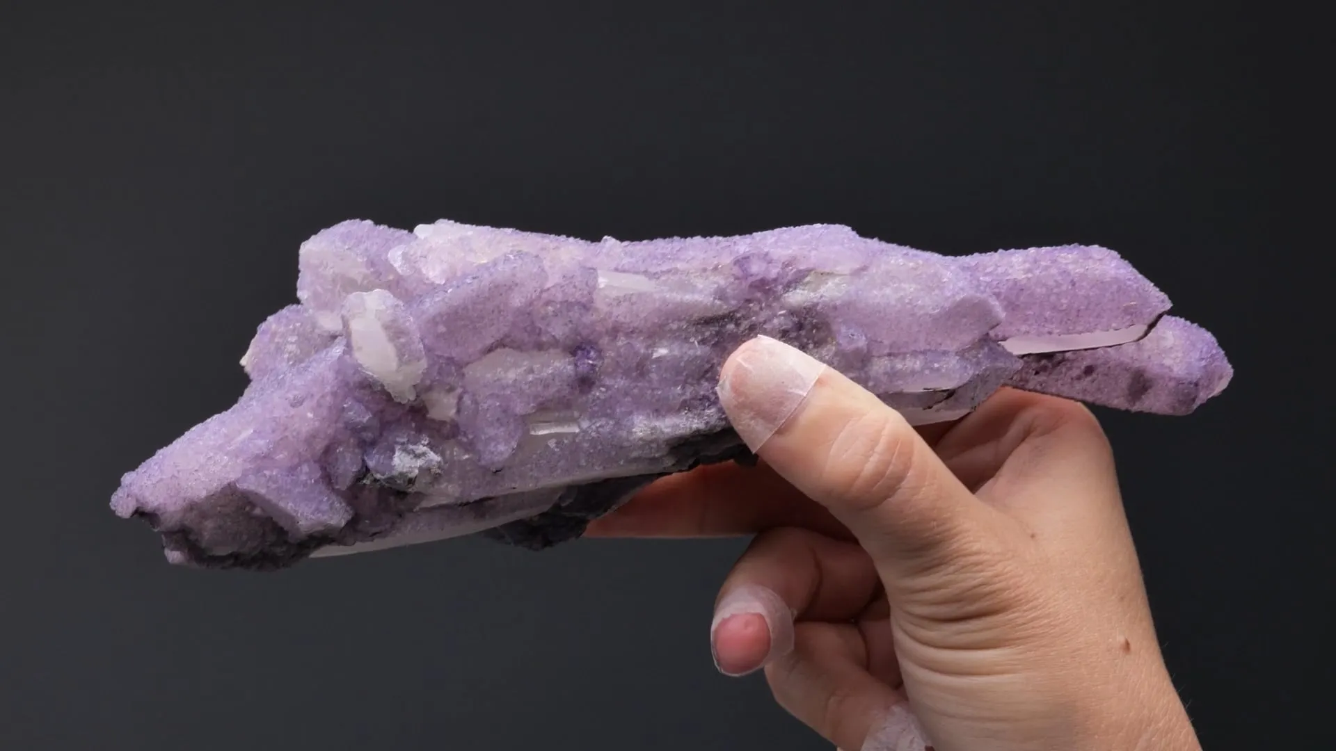 Fluorite on Quartz - image 2
