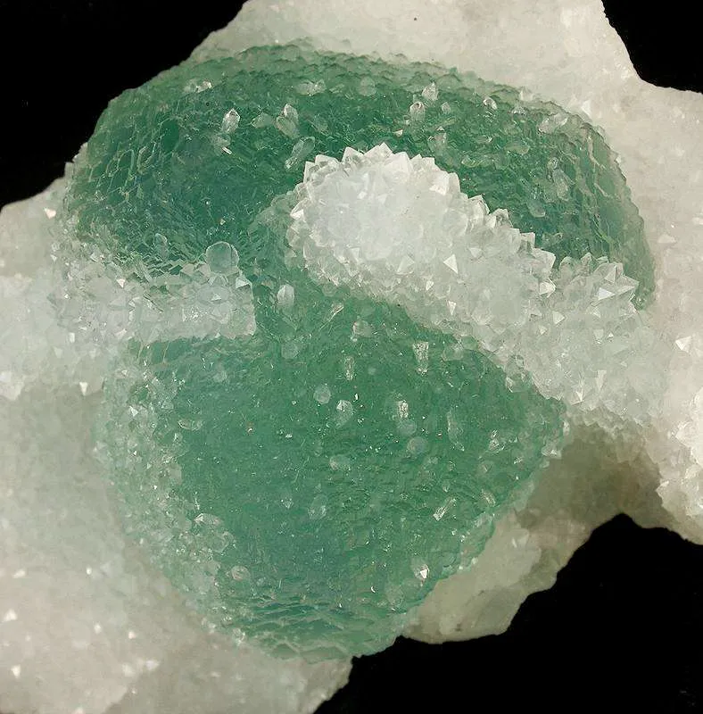 Fluorite on Quartz - image 2