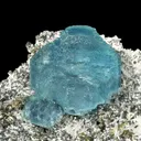 Fluorite on Quartz - image 1