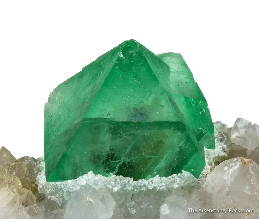 Fluorite on Quartz - image 3