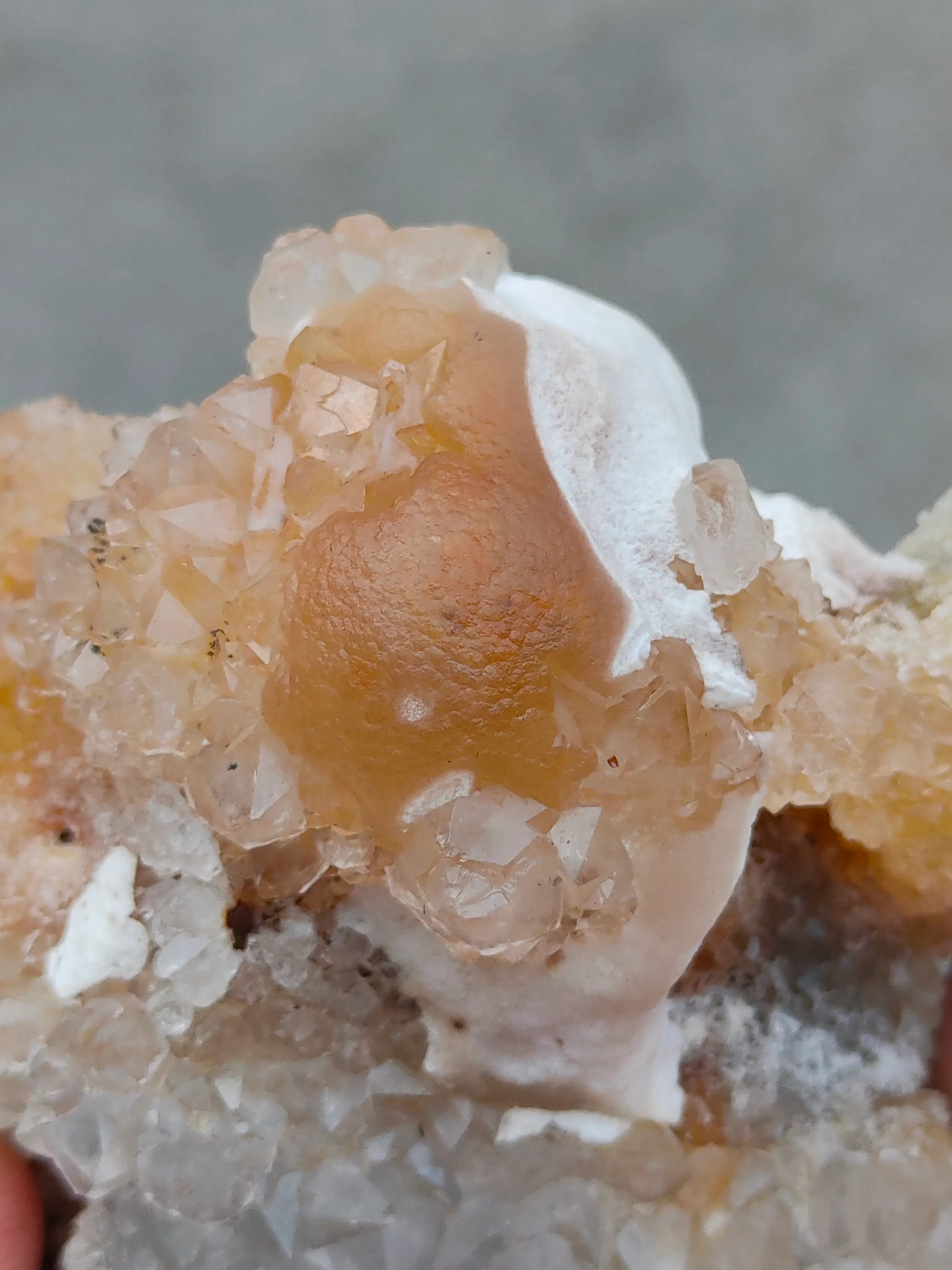 Fluorite on Quartz - image 3