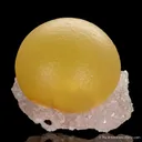 Fluorite on Quartz - image 1