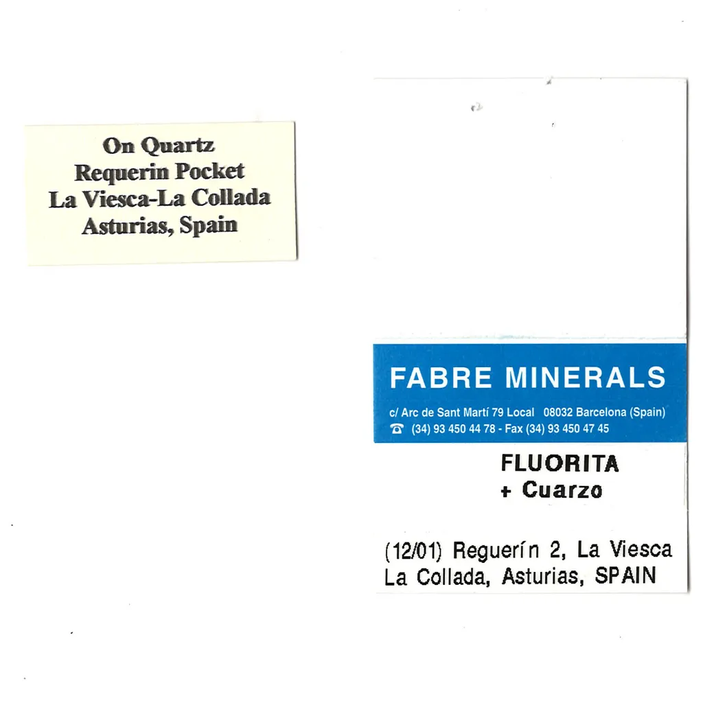 Fluorite on Quartz - image 5