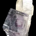 Fluorite on Quartz - image 1