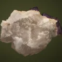 Fluorite on Quartz - image 4